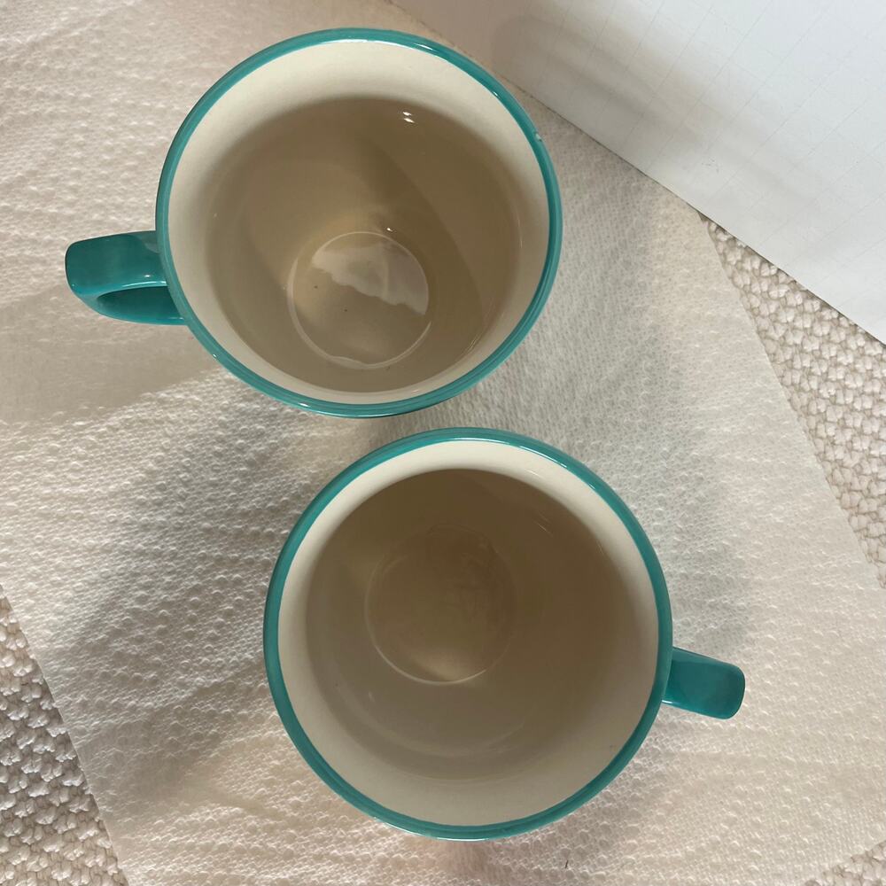 The Pioneer Woman Vintage Bloom DOTS 16-Ounce Coffee Mug/Tea Cup White Floral - Picture 3 of 8